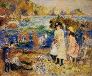 Pierre Auguste Renoir Enfants au bord de la mer a Guernsey Germany oil painting artist